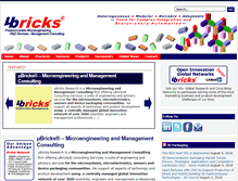 Tablet Screenshot of microbricks.com